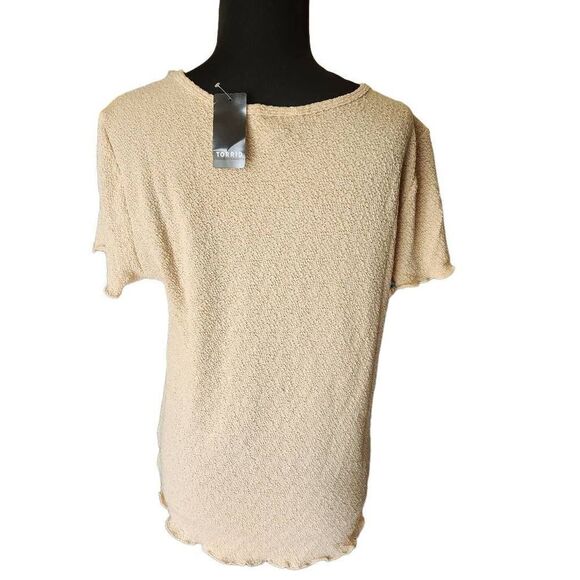 NWT Womens Textured T Shirt Size 1X - Picture 4 of 10